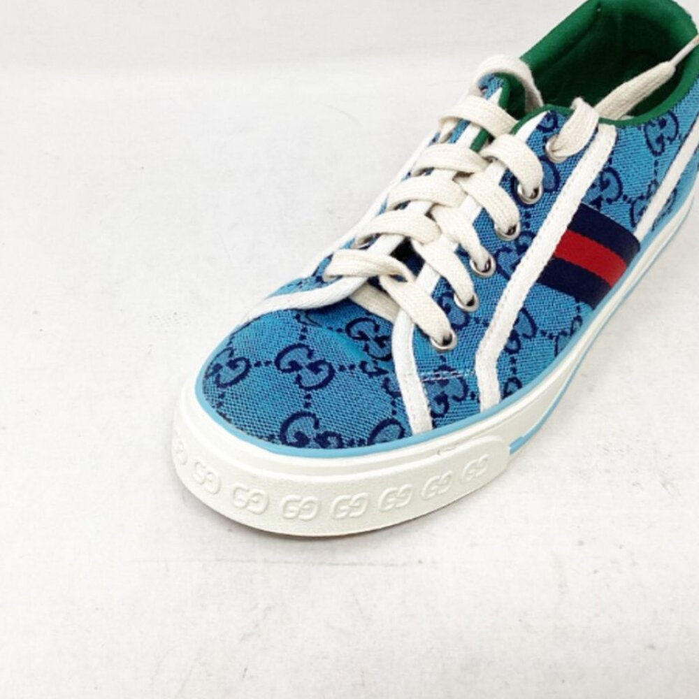 GUCCI #ALFHCQ Mens Tennis 1977 Sneakers Size 37.5 - Picture 6 of 8